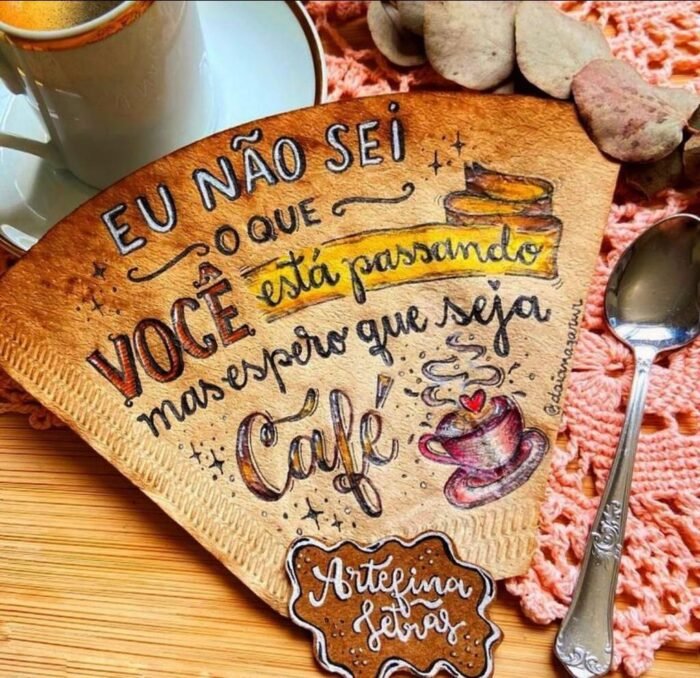 Eu não sei o que você está passando, mas espero que seja café.