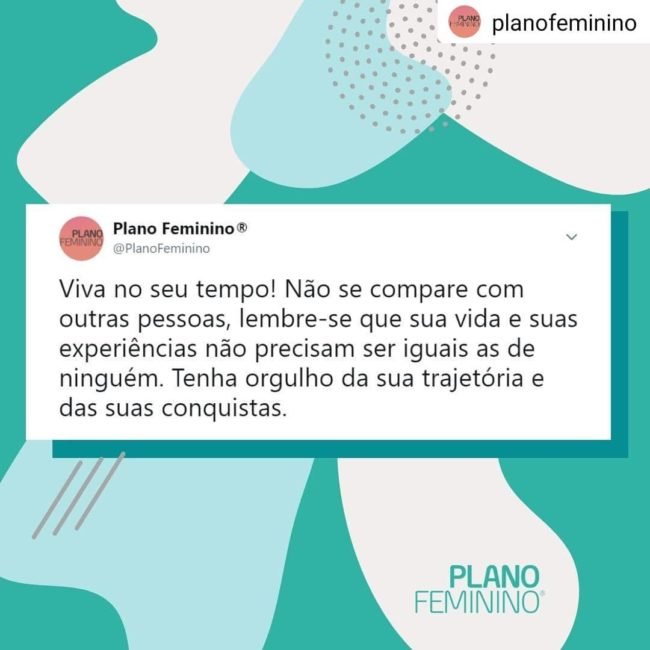 Admiração é diferente de comparação. Abrace suas individualidades Admiração é diferente de comparação. Abrace suas individualidades