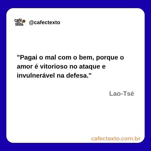 Pagai o mal com o bem